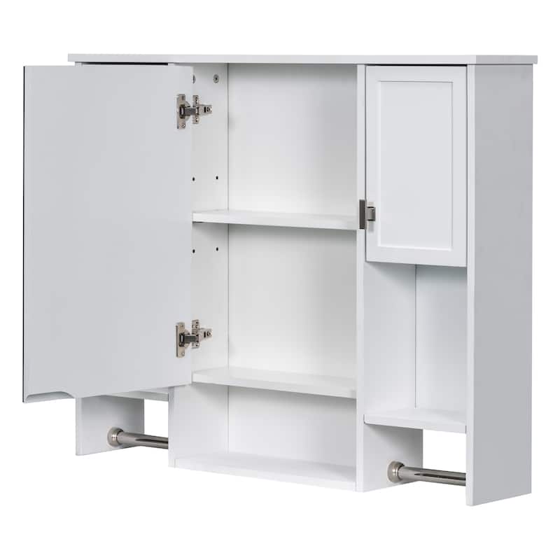 35'' x 28'' Modern Wall Mounted Bathroom Storage Cabinet