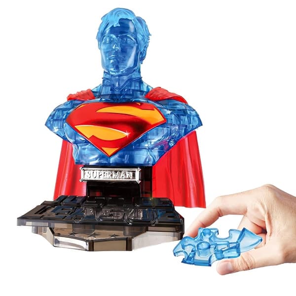slide 2 of 4, DC Superman 72 Piece 3D Jigsaw Puzzle
