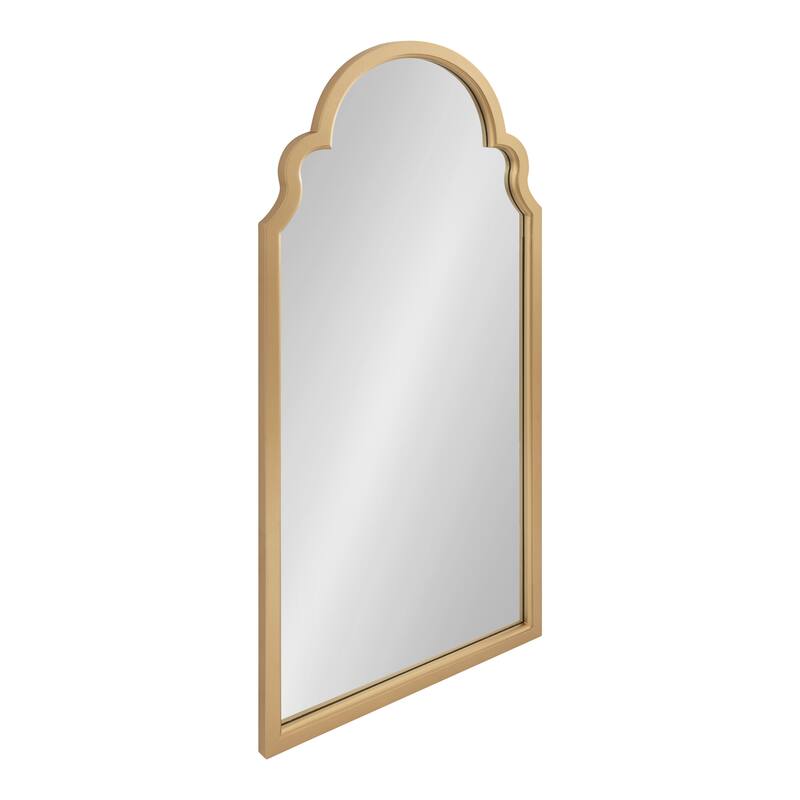Kate and Laurel Hogan Arch Framed Mirror - 24x48 - Gold
