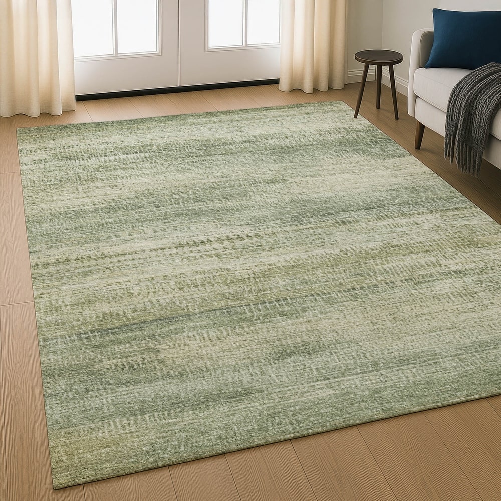 Premium Washable Super Soft Modern Layers Mayfield Rug