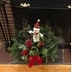 preview thumbnail 3 of 1, 9" Christmas Snowman on 11" Pick, Set of 6 - 9
