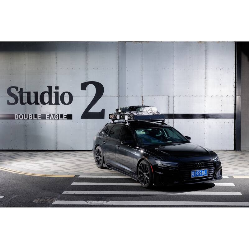 Roof Rack Basket Rooftop Steel Rack, Cargo Carrier with 250 Lbs Capacity, Extension Black Car Top Luggage Holder 64" Universal