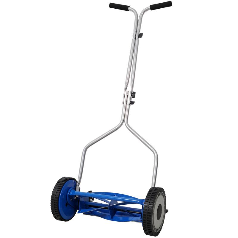 14" Push Reel Lawn Mower with 5-Blade Reel