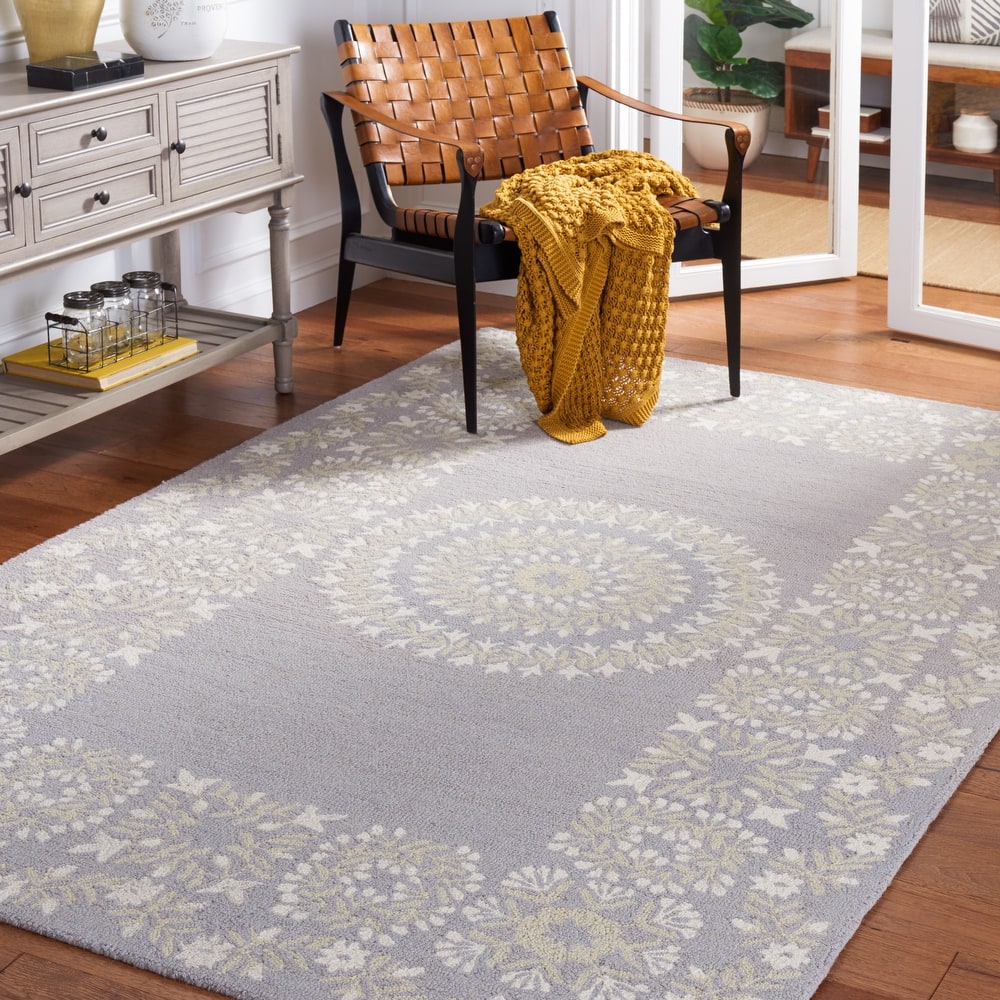 SAFAVIEH Handmade Empire Meenke Floral Wool Rug