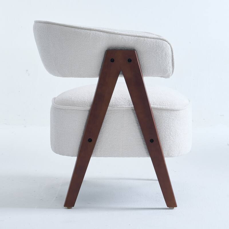 Modern Accent Chair, Armchair with 8.7" Thick Seat Cushion for Living Room