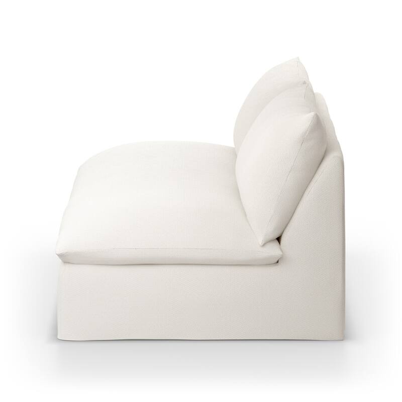 Carter Outdoor Sofa Piece-Faye Cream - 72.0W x 40.0 x 31.5H