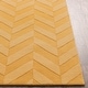 preview thumbnail 33 of 46, Hand-Woven Ann Tone-on-Tone Zig-Zag Wool Rug