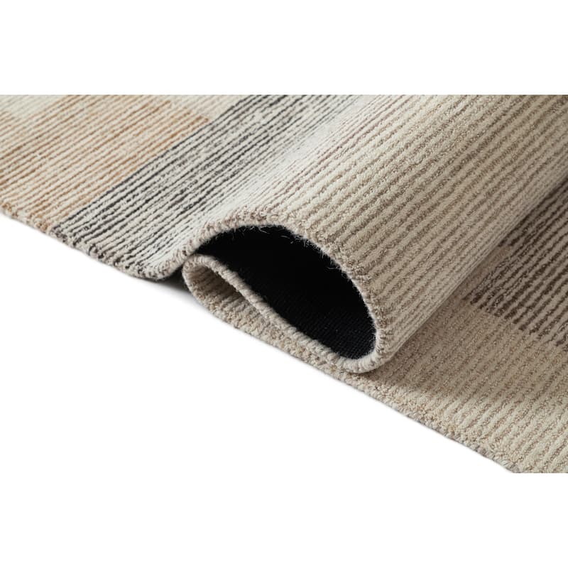 Terra by Obeetee Shadows Stela Neutral Rug