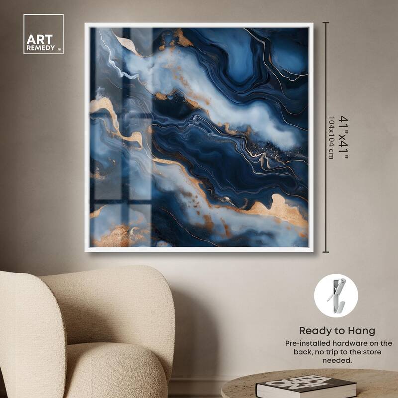 Deep Sea Geode IV Shadowbox by Art Remedy