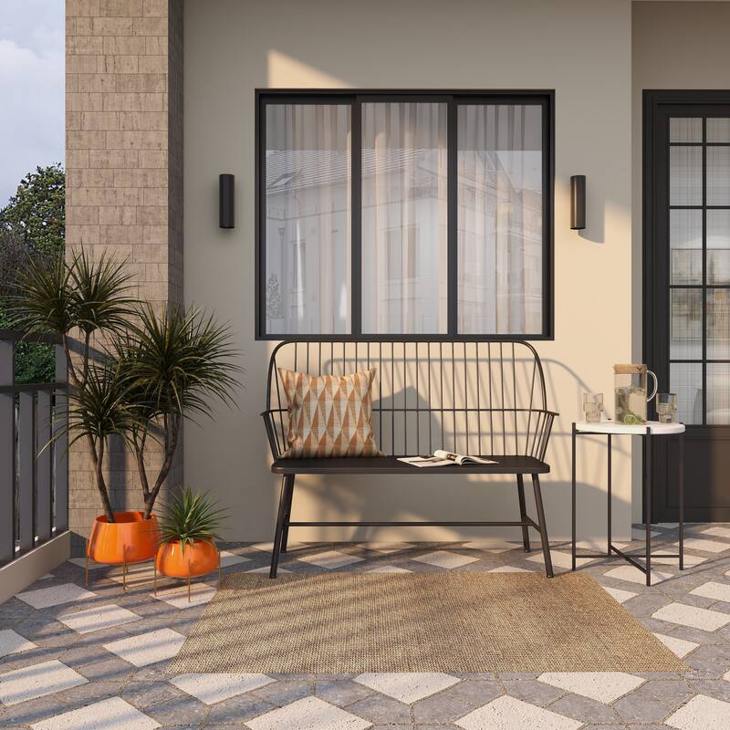 Iron Contemporary Planter (Set of 2) - 8' x 10'