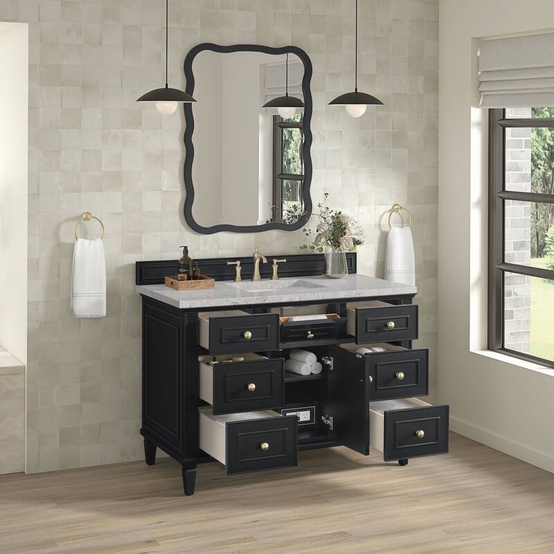 James Martin Vanities 424-V48-FEJP Lorelai 48" Free Standing Single