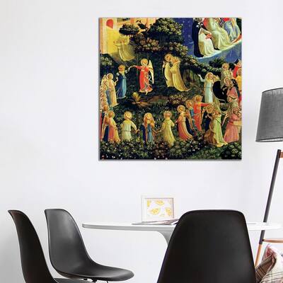 iCanvas "Deatil Of Paradise, The Last Judgement, c.1431" by Fra Angelico Canvas Print