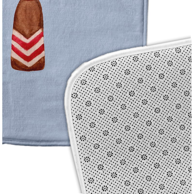 Oar Multi Painted Bath Mat