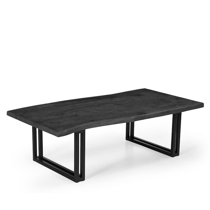 Sparrow Solid Wood Coffee Table - Gray - 53" x 28"