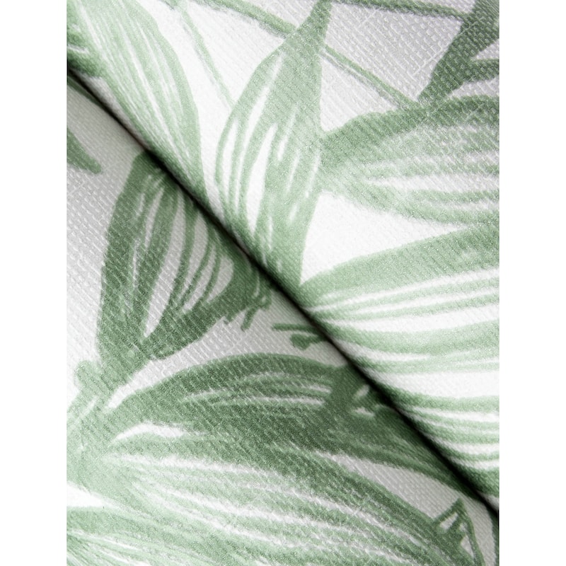 A-Street Prints Rhythmic Sage Leaf Wallpaper