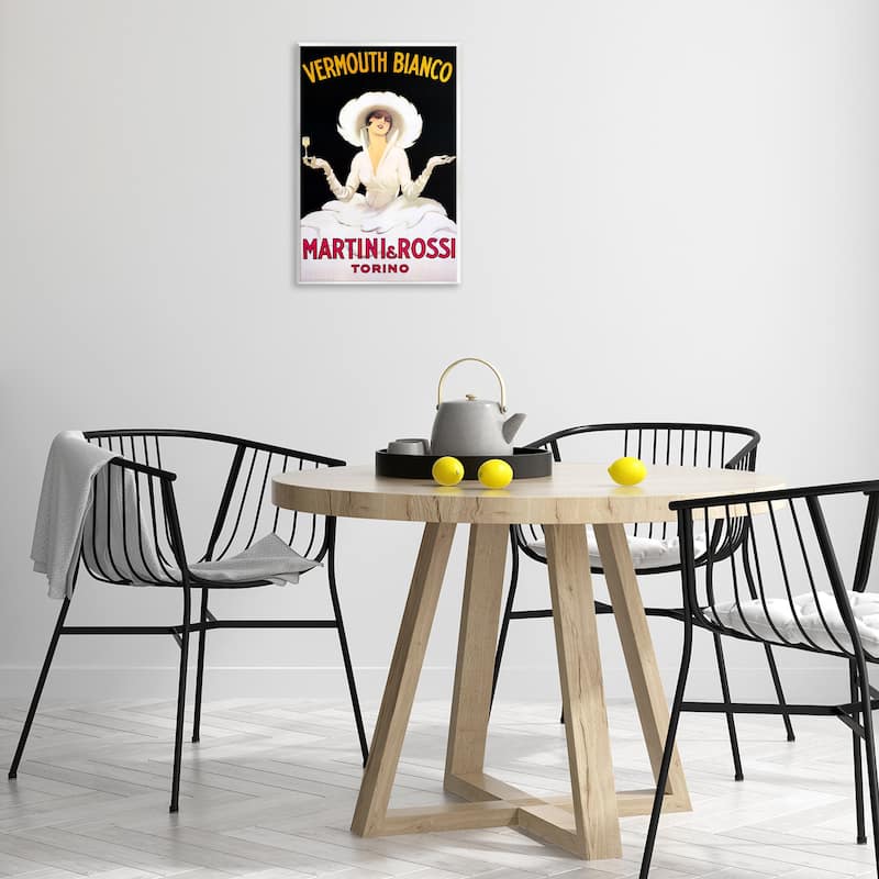 Stupell Vermouth Vintage Lady Advertisement Wall Plaque Art Design By Marcus Jules