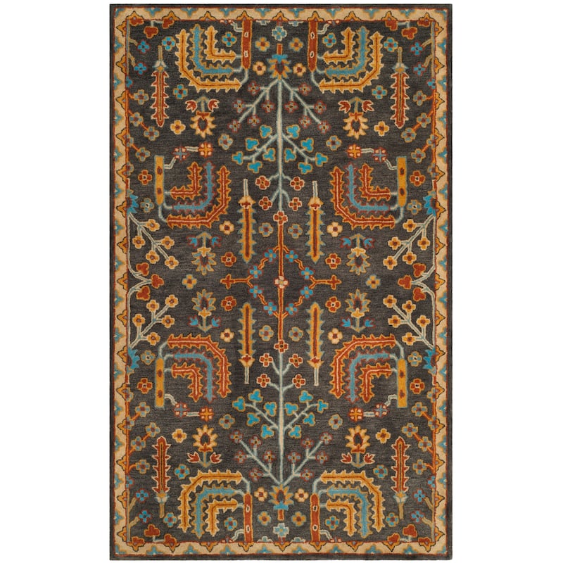 SAFAVIEH Handmade Heritage Journey Traditional Oriental Wool Rug