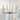 Mizba Black Gold Candlestick 10-Light 30-Inch Chandelier Modern - Black-Gold