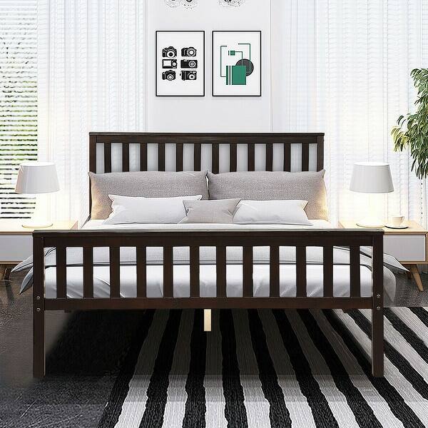 Espresso queen headboard 2018 : usd
