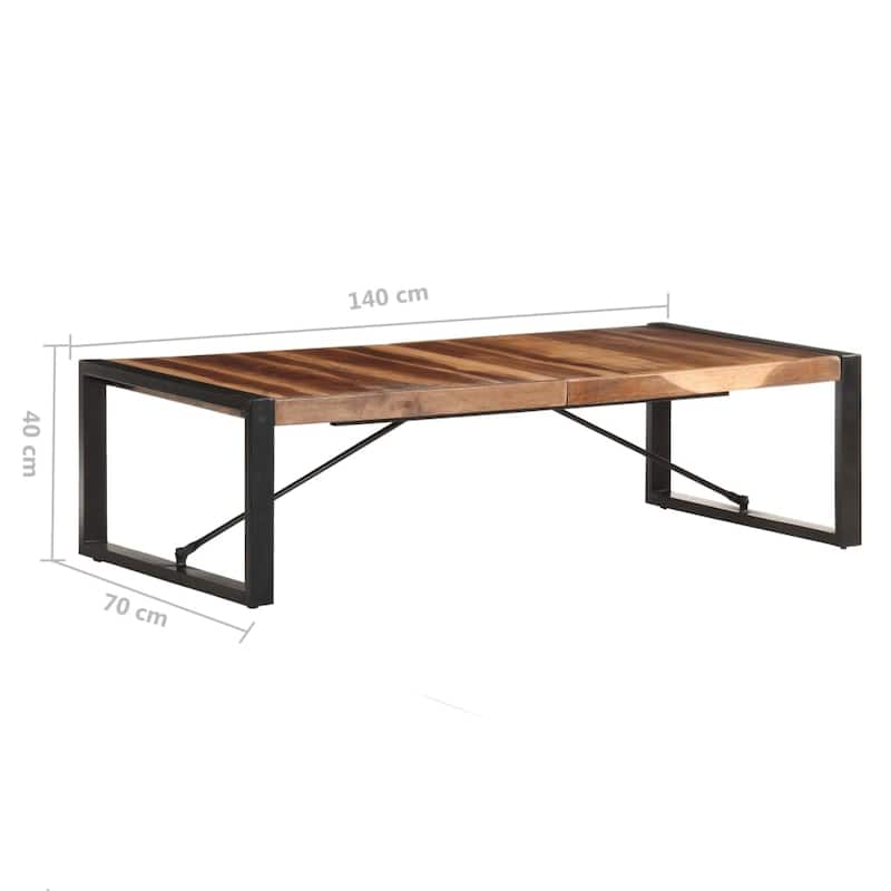 vidaXL Coffee Table End Table Accent Sofa Table Living Room Furniture Wood