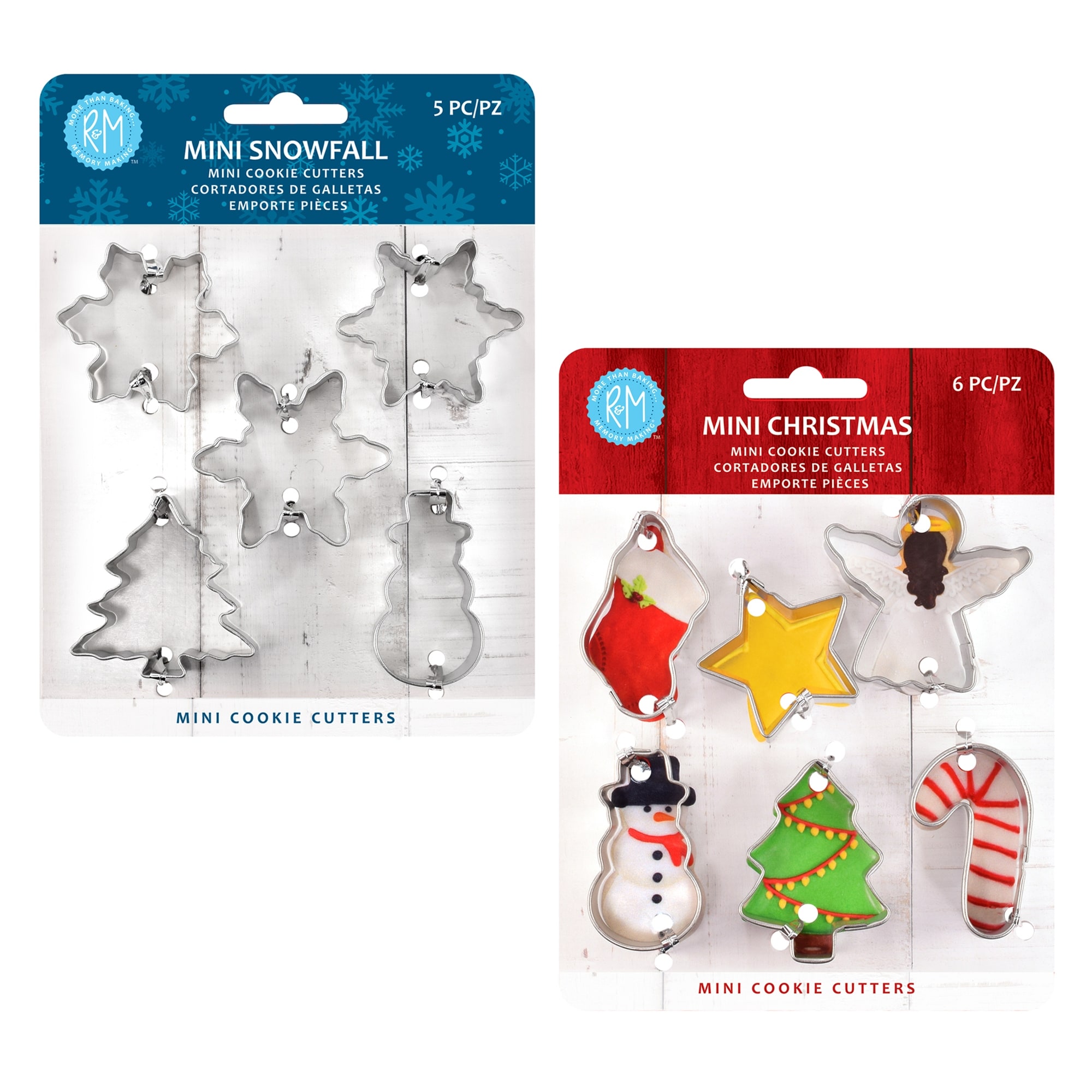 Mini christmas cookie cutters top