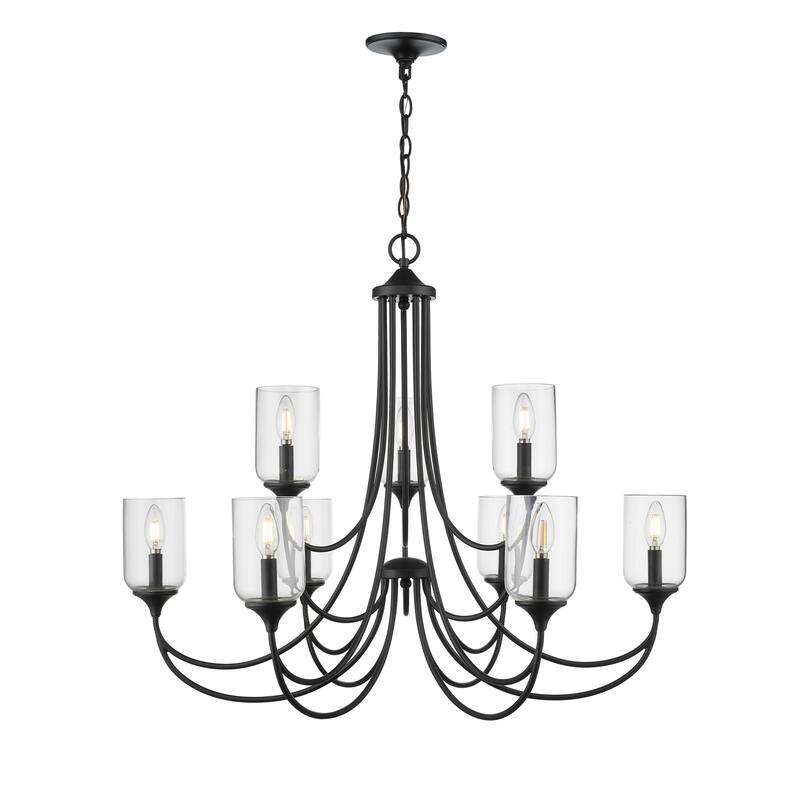 Millennium Lighting 22409 Waddingham 9 Light 36" Wide Pillar Candle