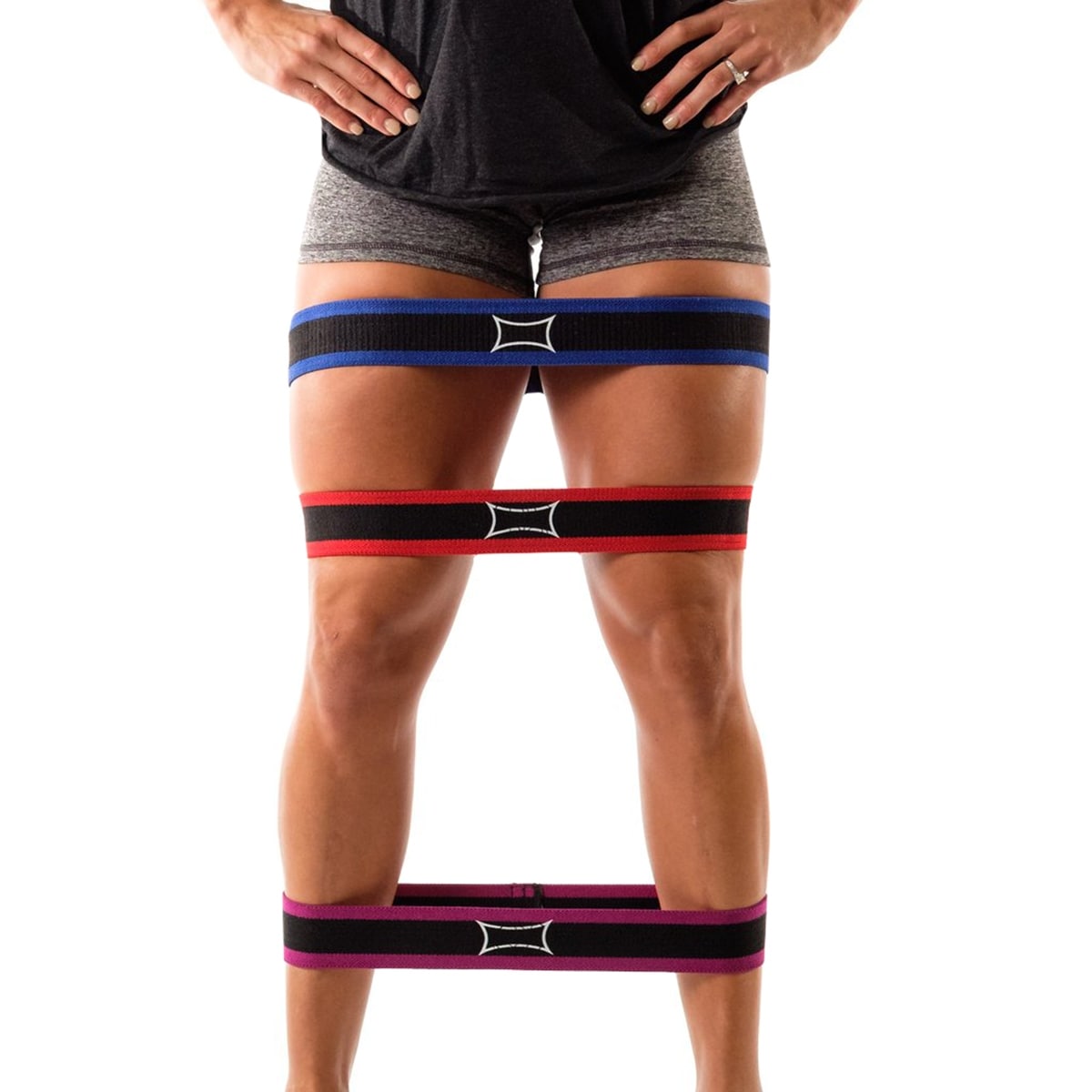 Sling Shot Hip Circle Sports 3 Pack Resistance Band by Mark Bell Glute warm up