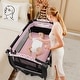 preview thumbnail 10 of 20, Babyjoy 3 in 1 Portable Baby Playard Nursery Center w/ Swing-away