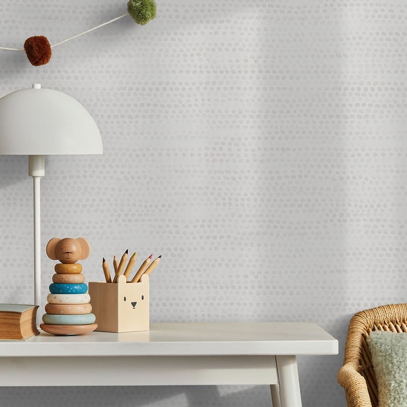 Tempaper Moire Dots Peel and Stick Wallpaper