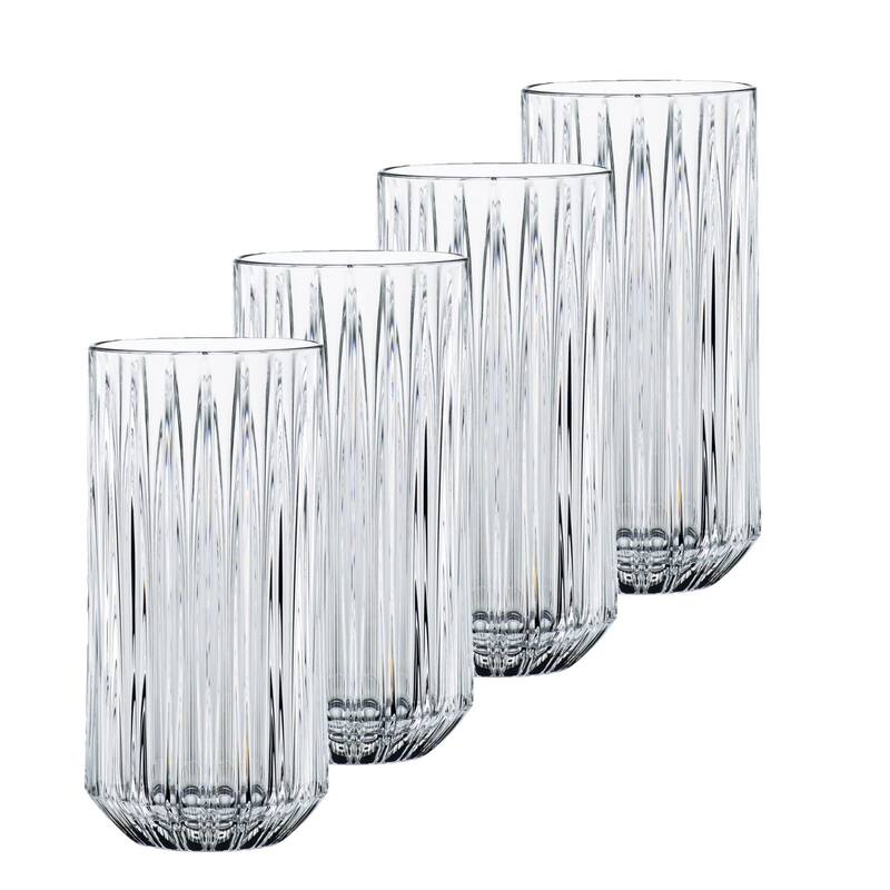 Nachtmann Set of 4 Jules Long Drink Glasses - 13.22 oz. - 13.22 oz.