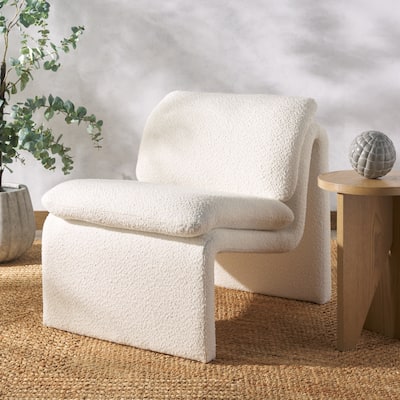 SAFAVIEH Couture Ainslie Accent Chair (Fully Assembled) - 26"W x 34"D x 29"H