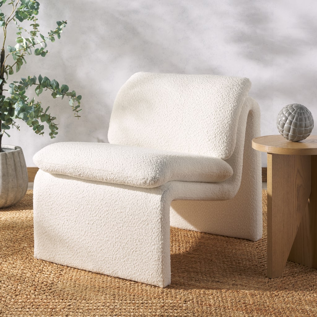 SAFAVIEH Couture Ainslie Accent Chair (Fully Assembled) - 26"W x 34"D x 29"H