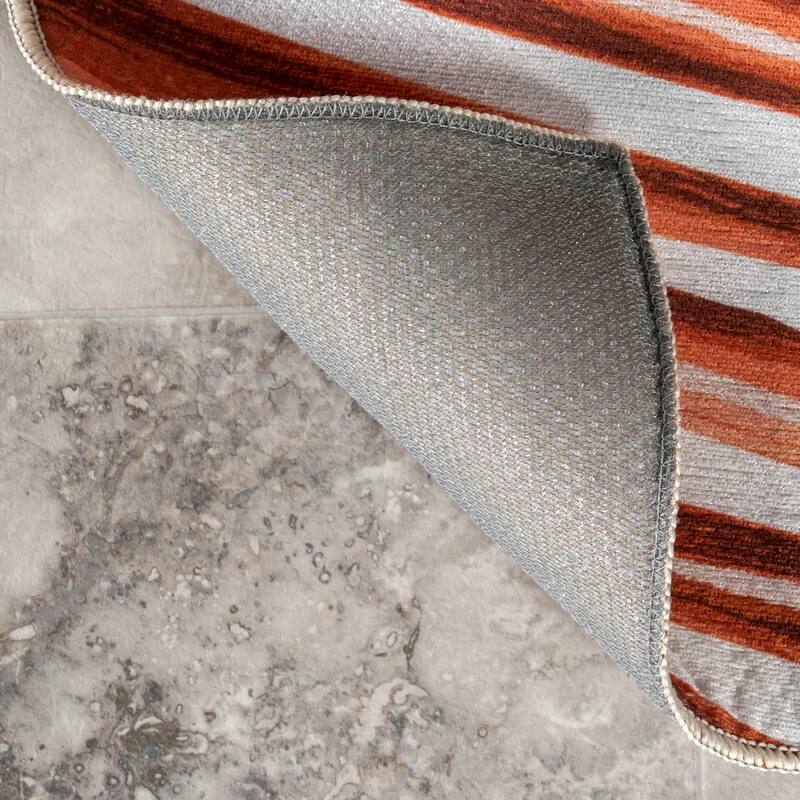 Nuloom Auri Double Palm Indoor/Outdoor Machine Washable Area Rug