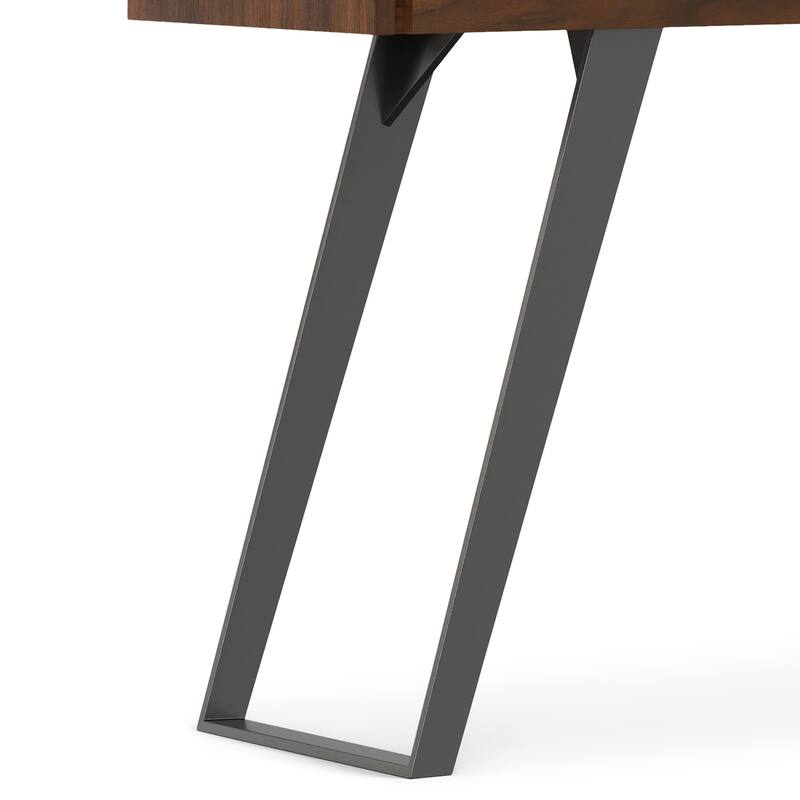 WYNDENHALL Mitchell 60 inch Wide Modern Industrial Console Sofa Table - 60 W x 16 D x 30 H