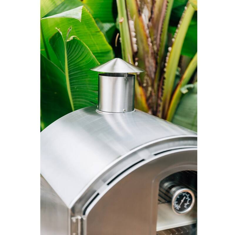 Summerset Built-In or Countertop Natural Gas Outdoor Pizza Oven
