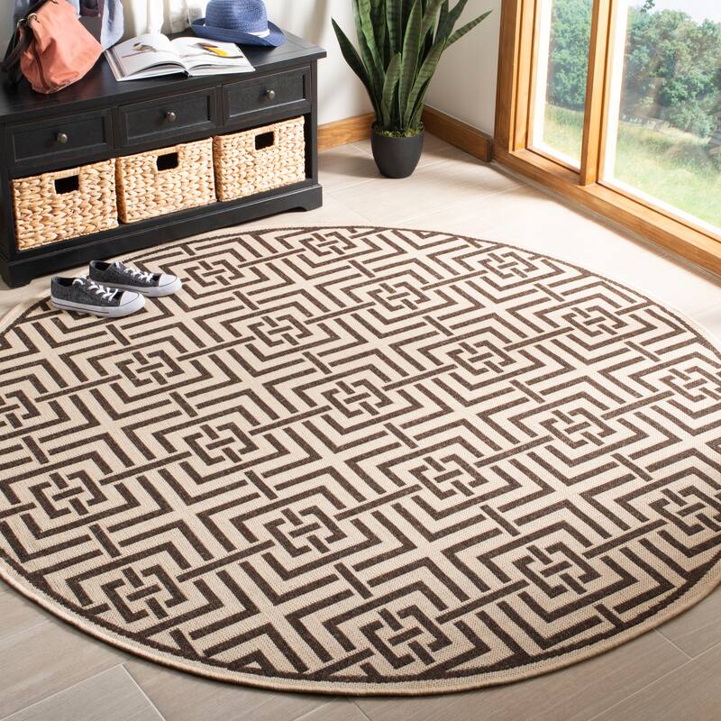 SAFAVIEH Linden Darla Indoor/ Outdoor Waterproof Patio Backyard Rug