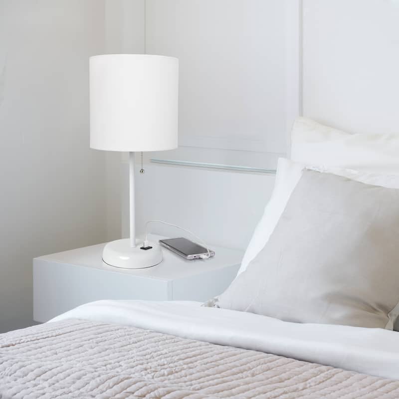 Simple Designs 19.5" Desk Lamp with Feit LED Bulb Included - 19.50