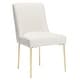 preview thumbnail 98 of 124, SAFAVIEH Couture Nolita Velvet Accent Chair - Mustard / Brass - 28"x23"x35.3" - 28" W x 23" D x 35" H