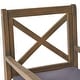 preview thumbnail 22 of 45, Llano Outdoor 5 Piece Acacia Wood Dining Set by Christopher Knight Home