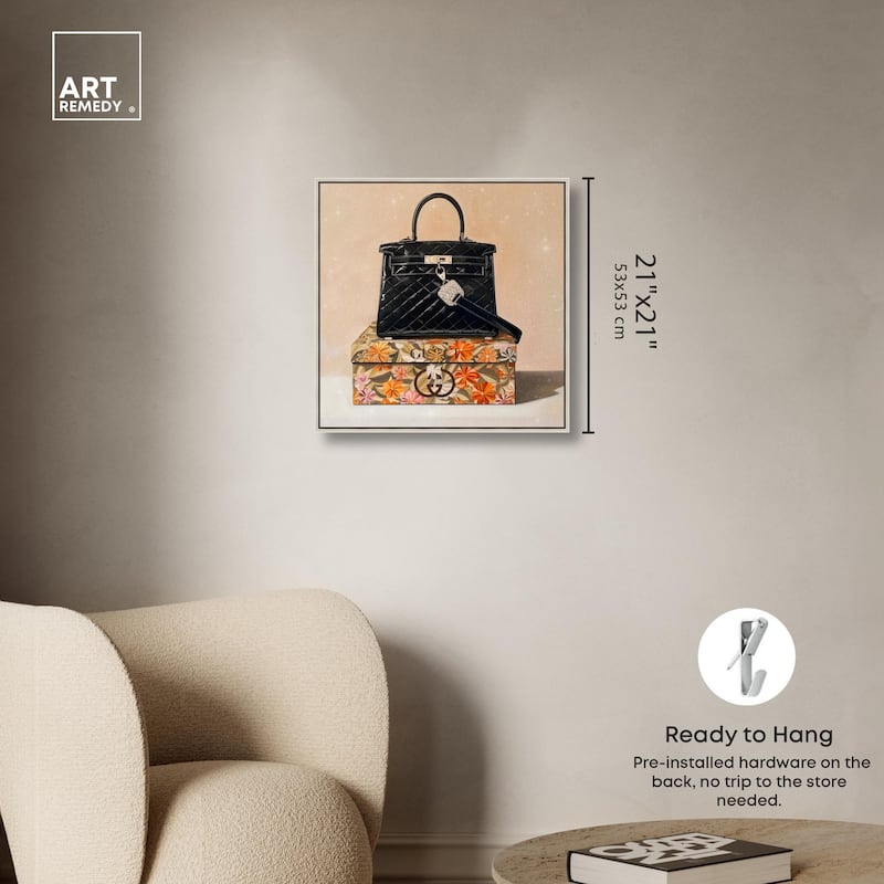 Luxury Purse and Giftbox Canvas by Art Remedy