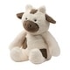 preview thumbnail 2 of 5, Bedtime Originals Farmyard Friends Plush Cow Stuffed Animal Toy - Milkshake