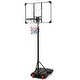 preview thumbnail 3 of 8, Basketball Hoop Height Adjustable Basketball System with Wheels and Fillable Base - 30" x 23" x 90"