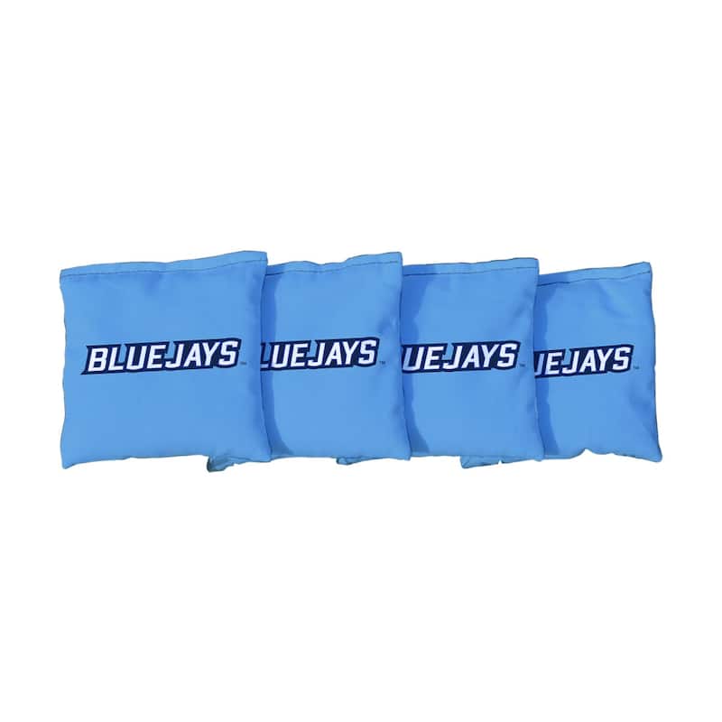 Creighton Themed Cornhole Bags - Corn Filled