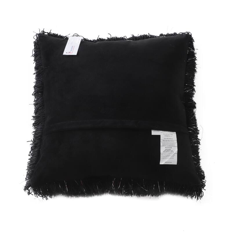 Manhattan Collection Shag Pillow