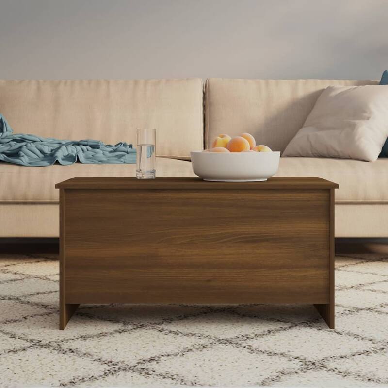 vidaXL Coffee Table Lift Top End Table Accent Side Sofa Table Engineered Wood - 40.2"x21.9"x20.7"