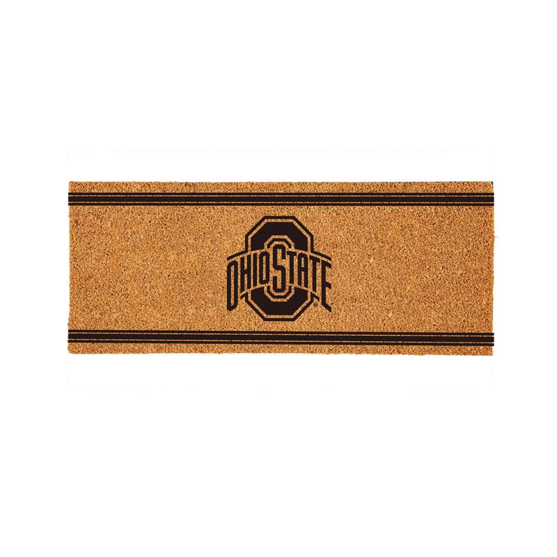 Ohio State University Monochrome Indoor/Outdoor Coir Door Mat