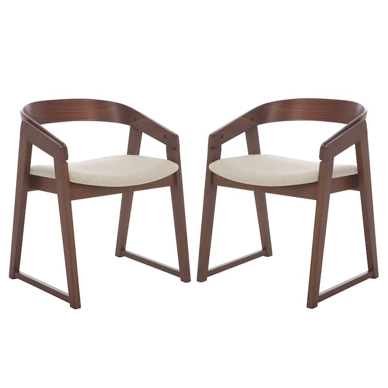 SAFAVIEH Couture Hildabryna Dining Chair (Set of 2) - 21"W x 21"D x 26"H