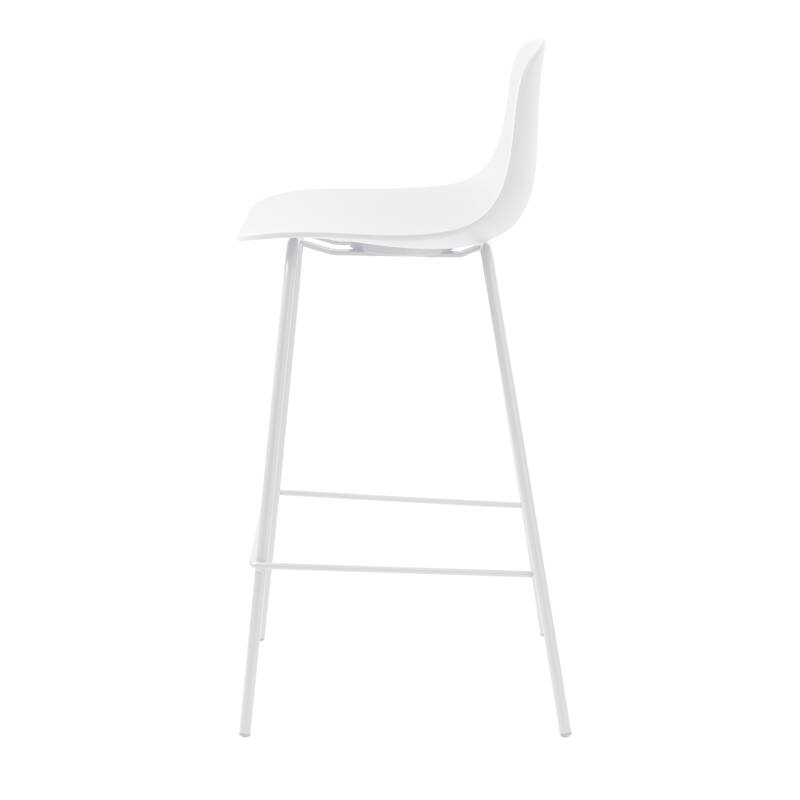 Rye Studio PVC Chairs with Matching Steel Legs, Set of 2