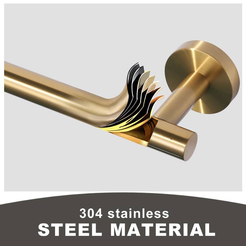 WOWOW Mutiple length Wall Mounted Stainless Steel Towel Bar
