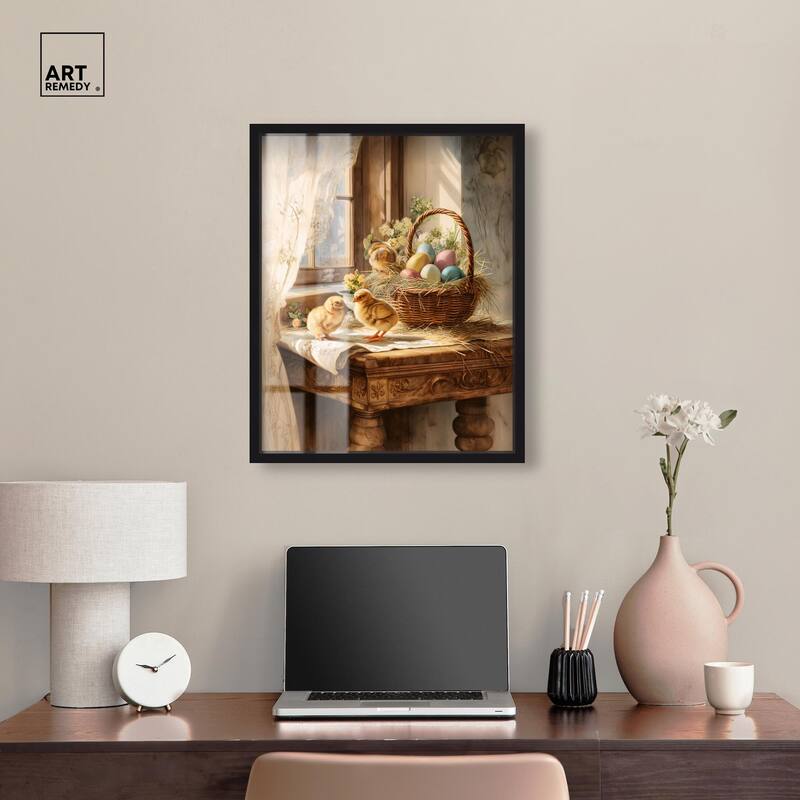 Easter Morn Shadowbox by Art Remedy